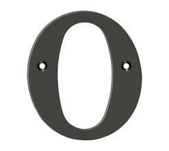 Deltana 4" (102mm) Solid Brass House Letters - (Oil Rubbed Bronze) 34 Deltana 4" (102mm) Solid Brass House Letters - (Oil Rubbed Bronze) -Amerock Sales Shop del rl4o 10b big