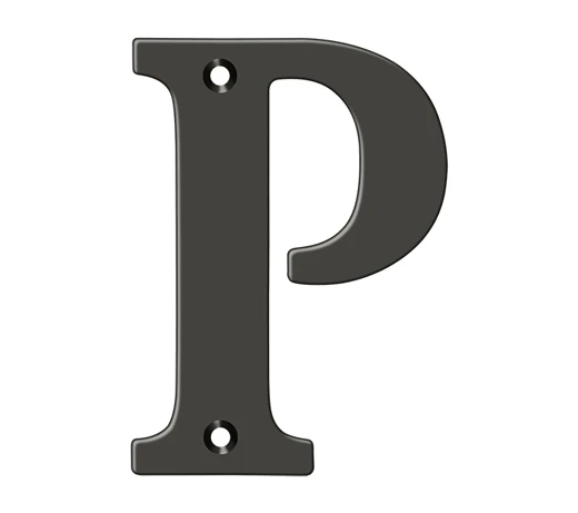 Deltana 4" (102mm) Solid Brass House Letters - (Oil Rubbed Bronze) 16 Deltana 4" (102mm) Solid Brass House Letters - (Oil Rubbed Bronze) - Image 16