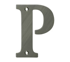 Deltana 4" (102mm) Solid Brass House Letters - (Antique Nickel) 35 Deltana 4" (102mm) Solid Brass House Letters - (Antique Nickel) -Amerock Sales Shop del rl4p 15a big