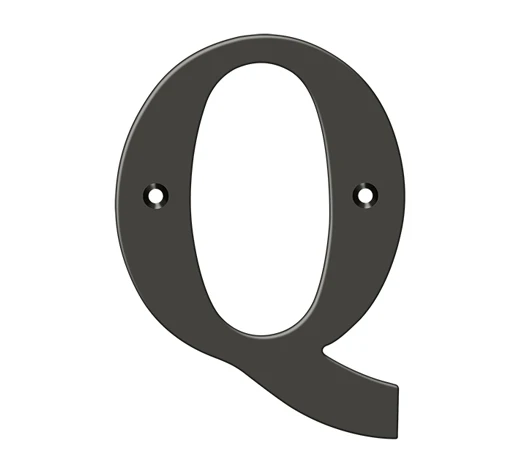 Deltana 4" (102mm) Solid Brass House Letters - (Oil Rubbed Bronze) 17 Deltana 4" (102mm) Solid Brass House Letters - (Oil Rubbed Bronze) - Image 17