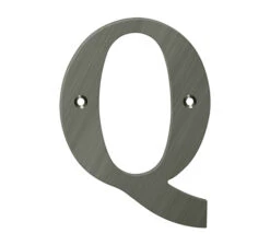 Deltana 4" (102mm) Solid Brass House Letters - (Antique Nickel) 36 Deltana 4" (102mm) Solid Brass House Letters - (Antique Nickel) -Amerock Sales Shop del rl4q 15a big