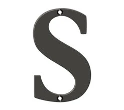 Deltana 4" (102mm) Solid Brass House Letters - (Oil Rubbed Bronze) 38 Deltana 4" (102mm) Solid Brass House Letters - (Oil Rubbed Bronze) -Amerock Sales Shop del rl4s u10b big