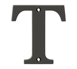 Deltana 4" (102mm) Solid Brass House Letters - (Oil Rubbed Bronze) 39 Deltana 4" (102mm) Solid Brass House Letters - (Oil Rubbed Bronze) -Amerock Sales Shop del rl4t 10b big