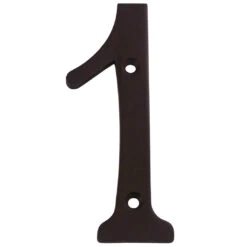 Deltana 6" (152mm) Solid Brass House Numbers - (Oil Rubbed Bronze) 31 Deltana 6" (152mm) Solid Brass House Numbers - (Oil Rubbed Bronze) -Amerock Sales Shop del rn4 1u10b big 1
