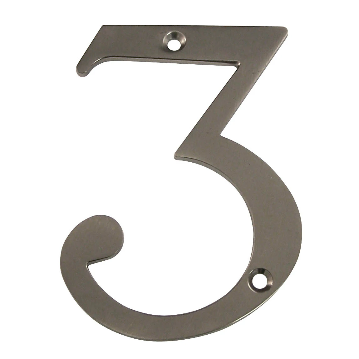 Deltana 4" (102mm) Solid Brass House Numbers - (Antique Nickel) 14 Deltana 4" (102mm) Solid Brass House Numbers - (Antique Nickel) - Image 14