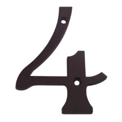Deltana 6" (152mm) Solid Brass House Numbers - (Oil Rubbed Bronze) 34 Deltana 6" (152mm) Solid Brass House Numbers - (Oil Rubbed Bronze) -Amerock Sales Shop del rn4 4u10b big 1