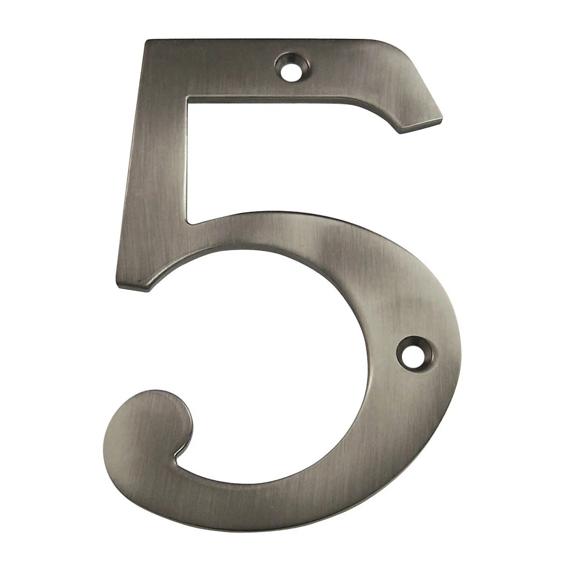 Deltana 6" (152mm) Solid Brass House Numbers - (Antique Nickel) 16 Deltana 6" (152mm) Solid Brass House Numbers - (Antique Nickel) - Image 16