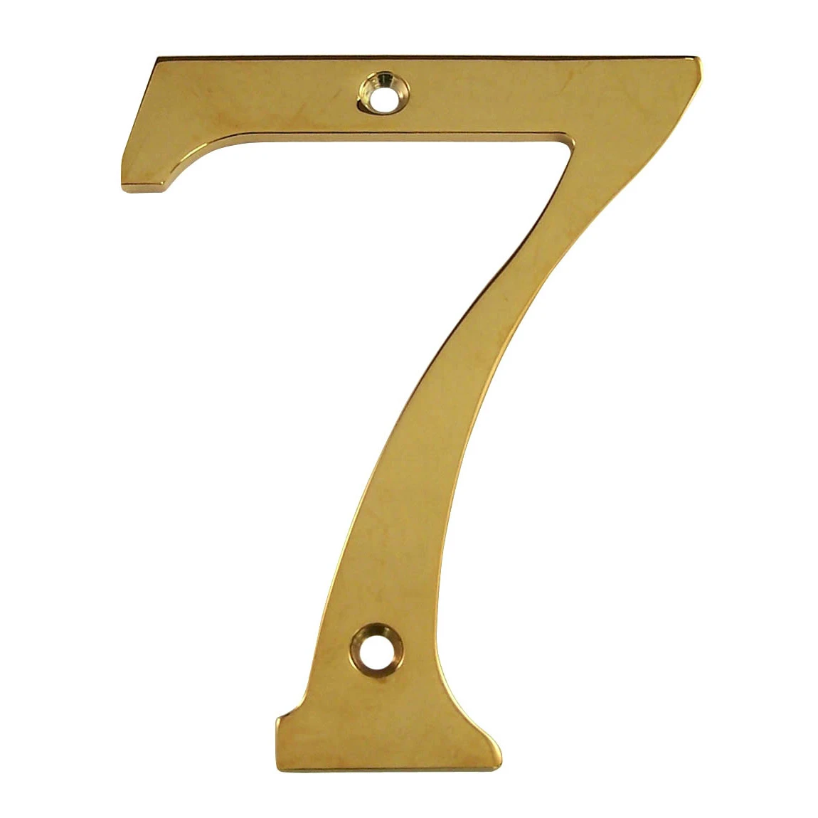 Deltana 6" (152mm) Solid Brass House Numbers - (PVD Polished Brass) 18 Deltana 6" (152mm) Solid Brass House Numbers - (PVD Polished Brass) - Image 18