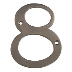 Deltana 6" (152mm) Solid Brass House Numbers - (Antique Nickel) 38 Deltana 6" (152mm) Solid Brass House Numbers - (Antique Nickel) -Amerock Sales Shop del rn4 8u15a big 1