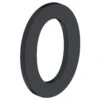Deltana 4" (102mm) Modern B-Series House Numbers - (Flat Black)