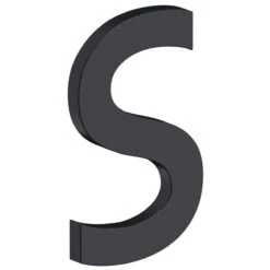 Deltana 4" (102mm) Modern B-Series House Letters - (Flat Black) -Amerock Sales Shop del rnb su19 big 1