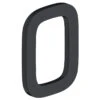 Deltana 4" (102mm) Modern E-Series House Numbers - (Flat Black)