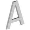 Deltana 4" (102mm) Modern E-Series House Letters - (Satin Stainless Steel)