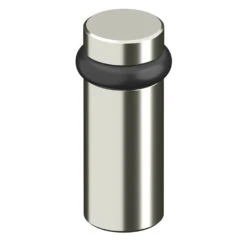 Deltana 3" (76mm) Universal Floor Door Stop (Polished Nickel)