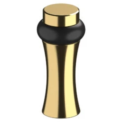 Deltana 3-1/2" (89mm) Decorative Universal Floor Door Stop (PVD Polished Brass)