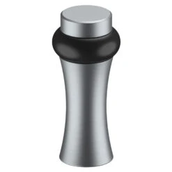 Deltana 3-1/2" (89mm) Decorative Universal Floor Door Stop (Brushed Chrome)