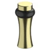 Deltana 3-1/2" (89mm) Decorative Universal Floor Door Stop (Unlacquered Brass)