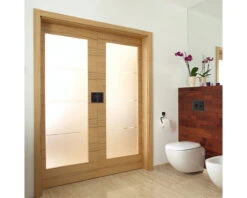 Sugatsune Stainless Steel Sliding Door Pull For 1-3/4in. Thick Door - (Satin Black) 6 Sugatsune Stainless Steel Sliding Door Pull For 1-3/4in. Thick Door - (Satin Black) -Amerock Sales Shop dsi 4253 45 bl lifestyle big