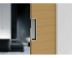 Sugatsune Stainless Steel 11-13/16" (300mm) Slim Sliding Door Pull For 1-3/8" (35mm) Thick Door - (Satin Stainless Steel) -Amerock Sales Shop dsi 4254s big 1