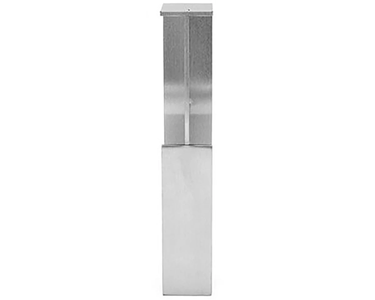 Sugatsune Stainless Steel 7-7/8" (200mm) Slim Sliding Door Pull For 1-3/8" (35mm) Thick Door - (Satin Stainless Steel) 3 Sugatsune Stainless Steel 7-7/8" (200mm) Slim Sliding Door Pull For 1-3/8" (35mm) Thick Door - (Satin Stainless Steel) - Image 3
