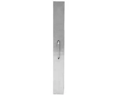 Sugatsune Stainless Steel 11-13/16" (300mm) Slim Sliding Door Pull For 1-3/8" (35mm) Thick Door - (Satin Stainless Steel) -Amerock Sales Shop dsi 4254s300 35 4 big