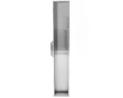 Sugatsune Stainless Steel 11-13/16" (300mm) Slim Sliding Door Pull For 1-3/4" (44mm) Thick Door - (Satin Stainless Steel) -Amerock Sales Shop dsi 4254s300 45 3 big