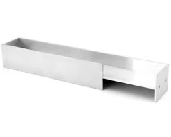 Sugatsune Stainless Steel 11-13/16" (300mm) Slim Sliding Door Pull For 1-3/4" (44mm) Thick Door - (Satin Stainless Steel) -Amerock Sales Shop dsi 4254s300 45 5 big