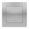 Sugatsune 2-15/16" Square Recessed Door Pull W/Flush Cover (Satin Stainless Steel)