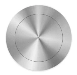 Sugatsune 2-15/16" Round Recessed Door Pull W/Flush Cover (Satin Stainless Steel)