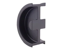 Sugatsune Sliding Door Pull For 1-3/8in. Thick Door - (Satin Black)