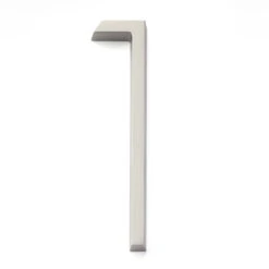 Emtek 7" (178mm) Modern House Numbers - (Satin Nickel) -Amerock Sales Shop emt 2831 us15 digit 1 big 1
