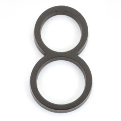 Emtek 7" (178mm) Modern House Numbers - (Oil Rubbed Bronze) -Amerock Sales Shop emt 2838 us10b digit 8 big
