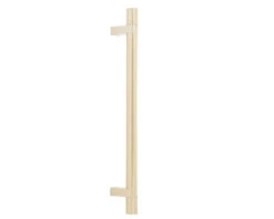 Emtek Select 18" (457mm) Center-to-Center Smooth Appliance Bar Pull (Satin Brass)