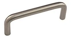 Emtek Solid Brass 6" (152mm) Center-to-Center Cabinet Pull (Satin Nickel)