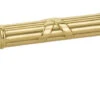 Emtek Ribbon And Reed 4" (102mm) Center-to-Center Estate Pull (Unlacquered Brass)