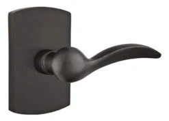 Emtek Cast Bronze Durango Door Leverset W/No.4 Style Rosette