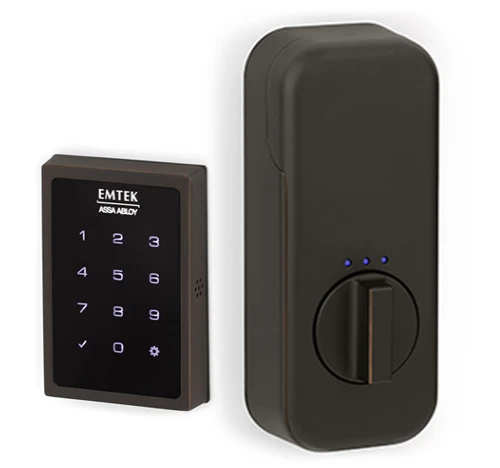 Emtek EMPowered Motorized Touchscreen Keypad Deadbolt 3 Emtek EMPowered Motorized Touchscreen Keypad Deadbolt - Image 3