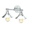Gatco Modern Farmhouse Double Light Sconce (Polished Chrome)
