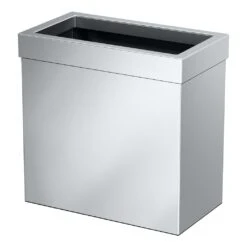 Gatco Rectangular Modern Waste Can (Polished Chrome)