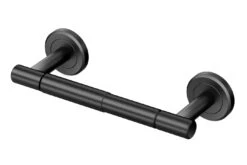 Gatco Latitude II Traditional Toilet Paper Holder (Matte Black)