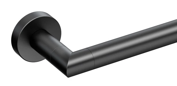 Gatco Glam 24" (610mm) Towel Bar (Matte Black) 2 Gatco Glam 24" (610mm) Towel Bar (Matte Black) - Image 2