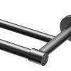 Gatco Reveal 24" (610mm) Double Towel Bar (Matte Black)