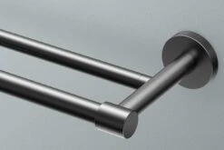 Gatco Reveal 24" (610mm) Double Towel Bar (Matte Black) 5 Gatco Reveal 24" (610mm) Double Towel Bar (Matte Black) -Amerock Sales Shop gat 4664mx pt02 big