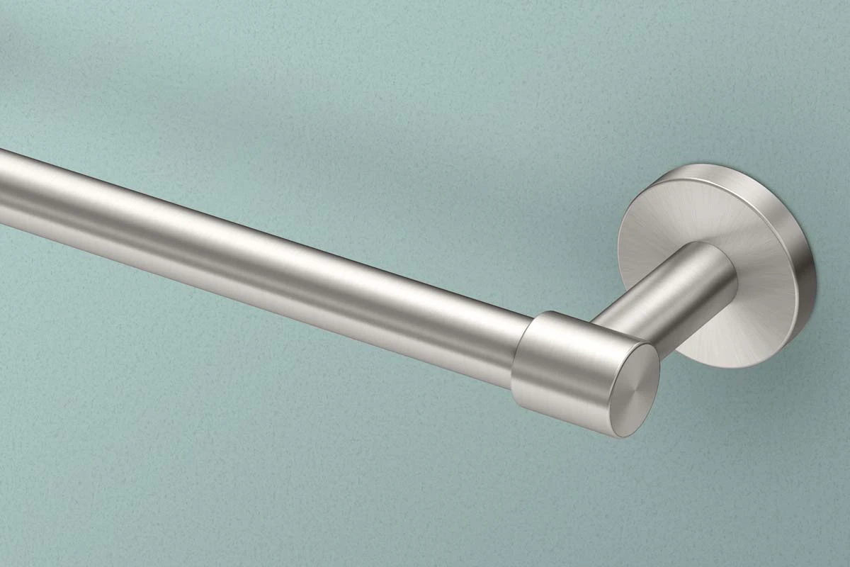 Gatco Reveal 18" (457mm) Towel Bar (Satin Nickel) 3 Gatco Reveal 18" (457mm) Towel Bar (Satin Nickel) - Image 3