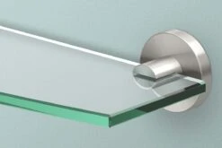 Gatco Reveal 20-1/8" (511mm) Glass Shelf (Satin Nickel) -Amerock Sales Shop gat 4676 pt02 big