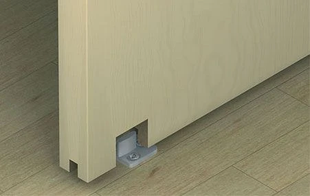 Hafele Slido D-Line11 50-P Sliding Door Hanger Set - 110lb. (29-9/32" Min. Door Width, With Smuso Soft-Close On Both Sides) 4 Hafele Slido D-Line11 50-P Sliding Door Hanger Set - 110lb. (29-9/32" Min. Door Width, With Smuso Soft-Close On Both Sides) - Image 4