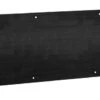 Deltana Stainless Steel Kick Plate - 8" (203mm) X 34" (864mm) (Flat Black)