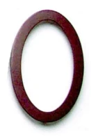 HouseArt Stainless Steel 5" (128mm) House Numbers, Adhesive Mount - (Dark Bronze)