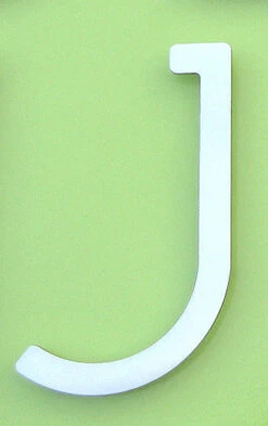 HouseArt 5" (128mm) House Letters - (Brushed Stainless Steel) -Amerock Sales Shop har 0302 0308 0333 bs j big