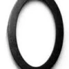 HouseArt Stainless Steel 5" (128mm) House Numbers - (Satin Black)
